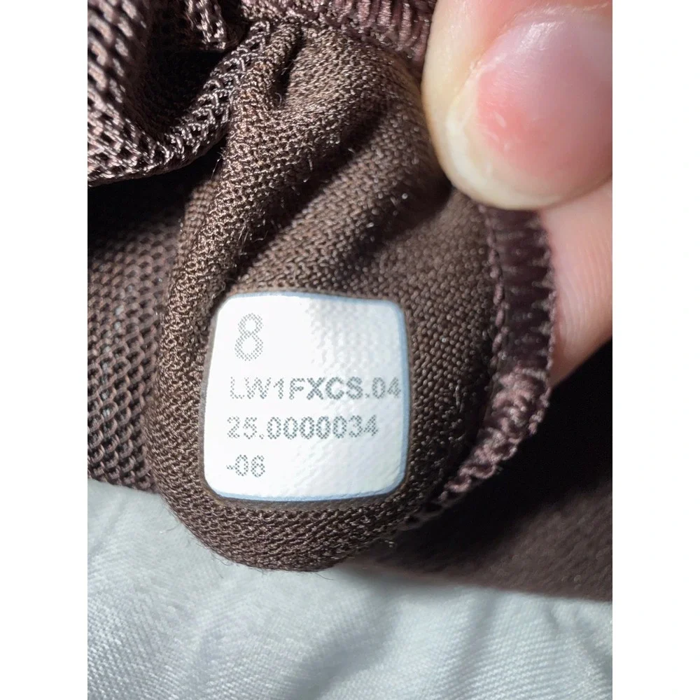 NWT Lululemon Wunder Train Scoop Neck Rib Tank Espresso Brown Size 8